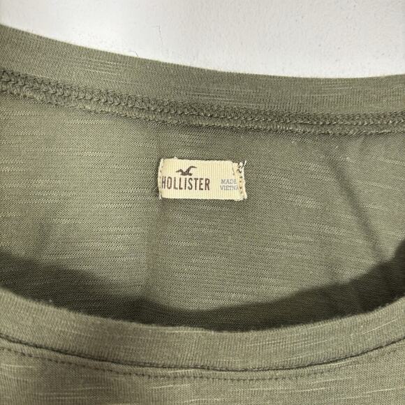 Hollister Swim Cover Up Dress Open Back Small Green Beach Summer Vacation - Picture 3 of 7